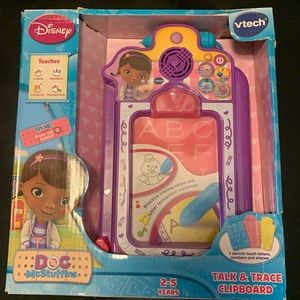 Doc McStuffins talk and trace clipboard